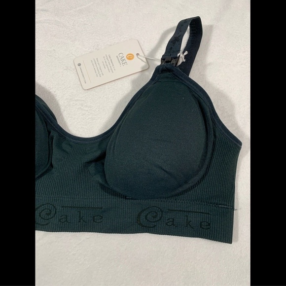 NWT Cake Rock‎ Candy Padded Wireless Nursing Bra in Black [SZ Small ] - Picture 4 of 8